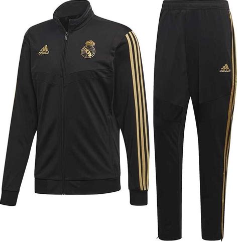 adidas trainingspak black goud 122|adidas trainingspakken heren.